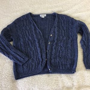 Knit cardigan